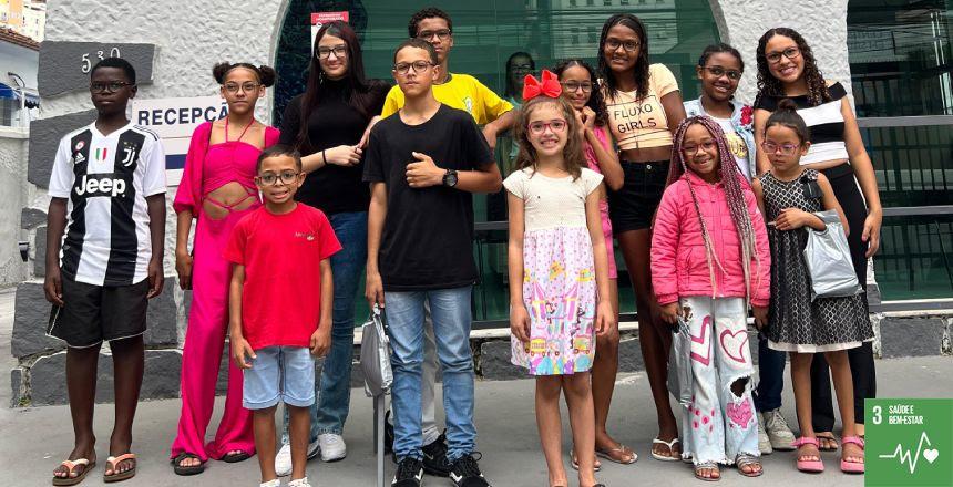 PJF Entrega Óculos a Crianças e Adolescentes da Rede Municipal de Educação