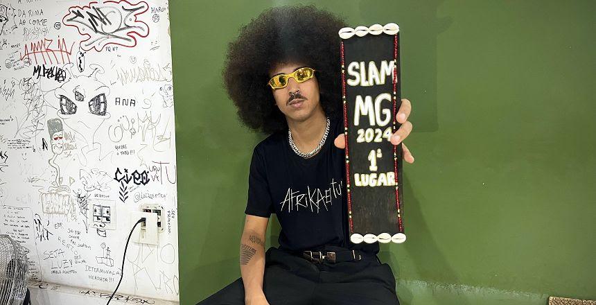 Poeta de Juiz de Fora vence competição estadual de poesia falada de Minas Gerais