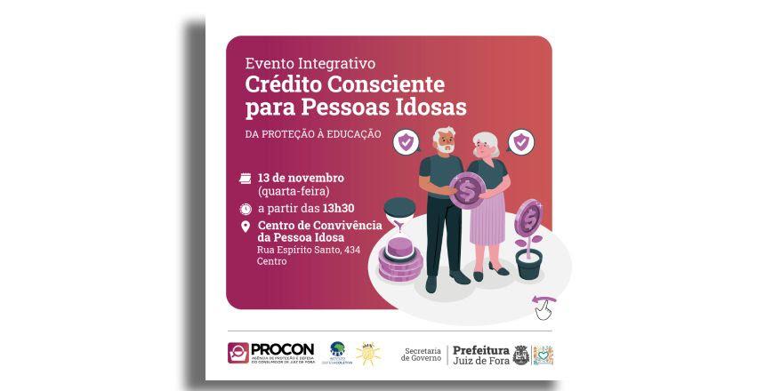 Procon de Juiz de Fora promove evento de conscientização financeira para idosos