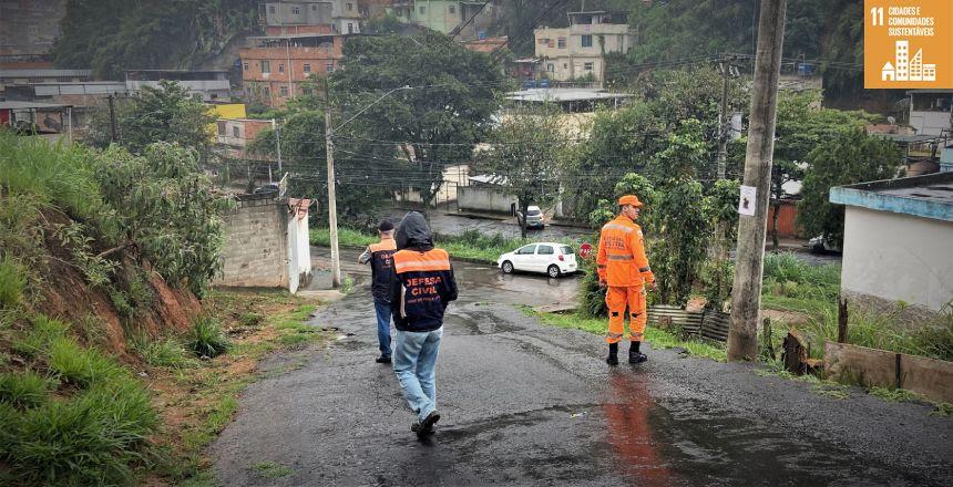 Chuvas acima da média em Juiz de Fora: Defesa Civil registra maior número de vistorias preventivas da história