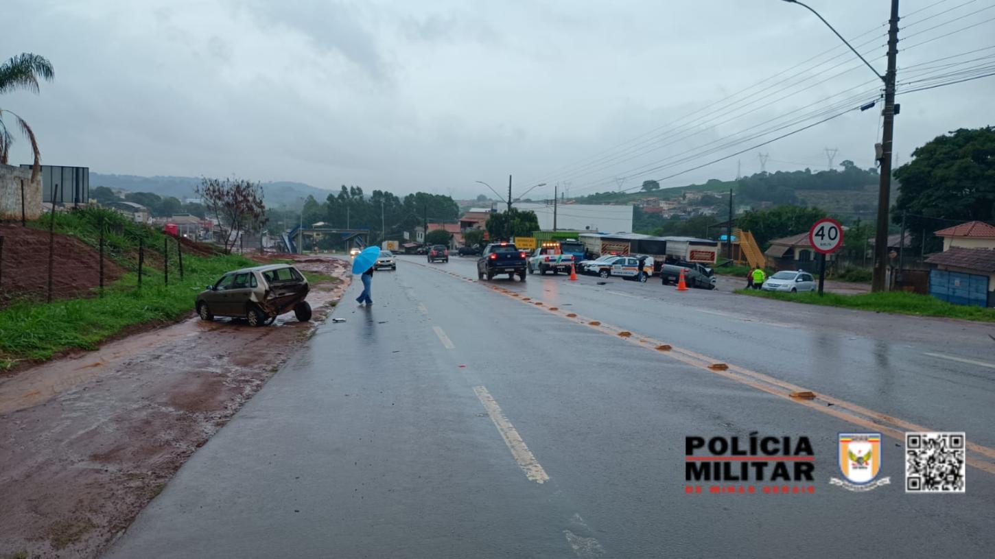 Colisão Fatal na BR-265: Idoso Sem Cinto Perde a Vida em Engavetamento