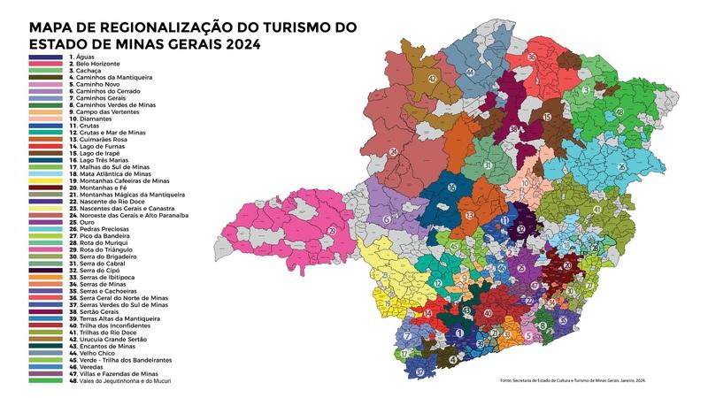Minas Gerais consolida liderança no turismo nacional com apoio das instâncias de governança regionais (IGRs)