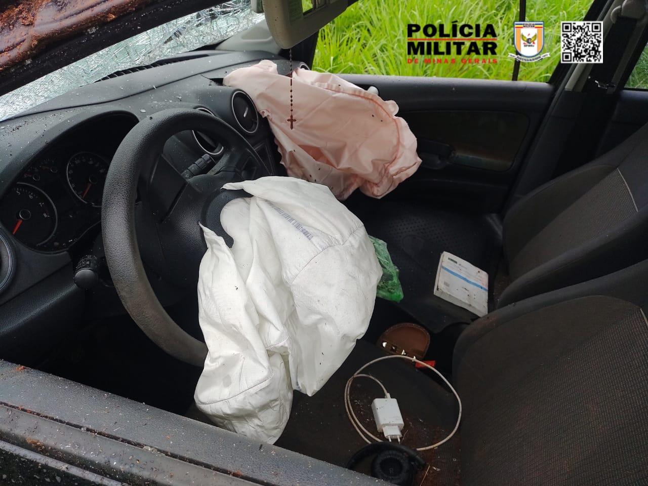 Tragédia na MG 190: Capotamento em Monte Carmelo Deixa Vítima Fatal