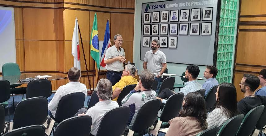 Cesama e UFJF estreitam laços em workshop para aprimorar tratamento de esgoto em Juiz de Fora