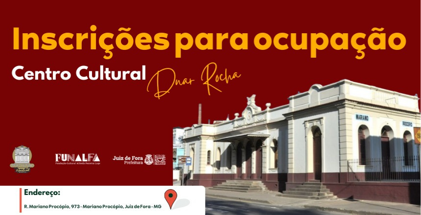 Centro Cultural Dnar Rocha Abre Inscrições para Ocupações Culturais em 2025