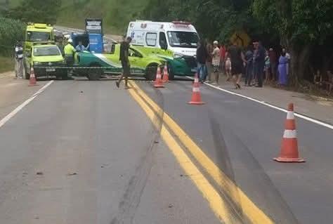 Colisão Fatal na BR-116 em Fervedouro Deixa Criança Morta e Motorista Foge do Local