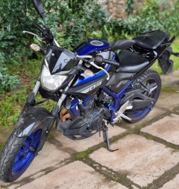 Motocicleta apreendida