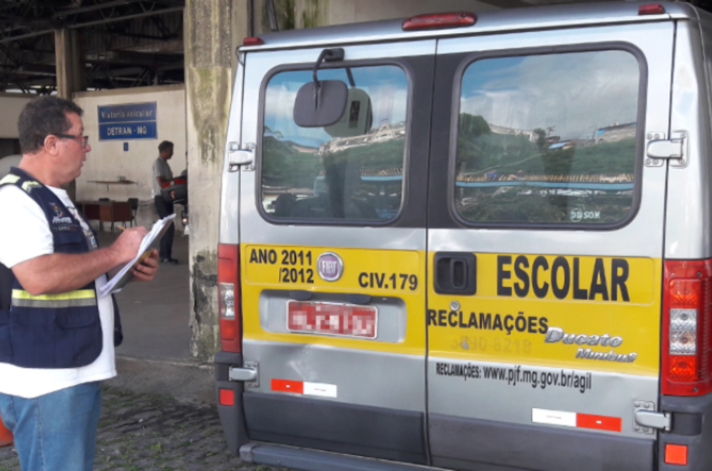 Prefeitura de Juiz de Fora realiza vistorias semestrais para garantir a segurança do transporte escolar