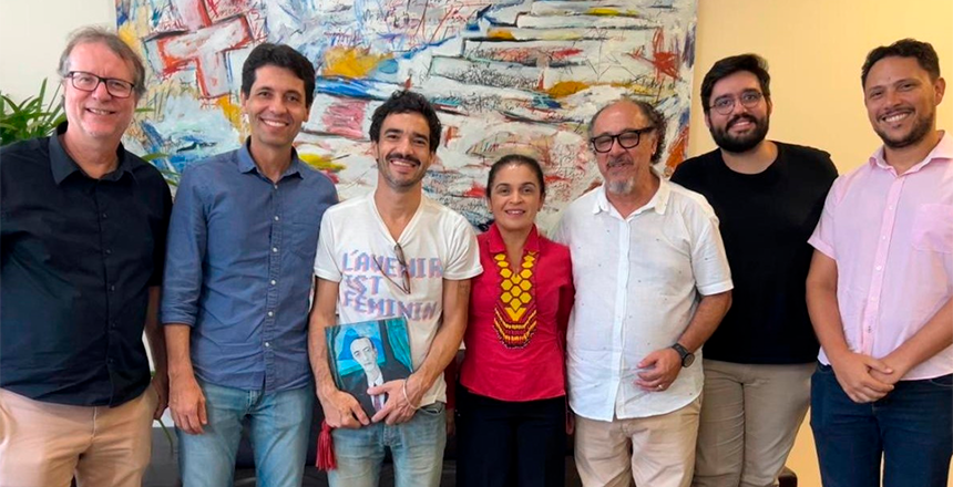 Equipe do filme sobre Cacilda Becker esteve em Juiz de Fora para encontros e visitas técnicas