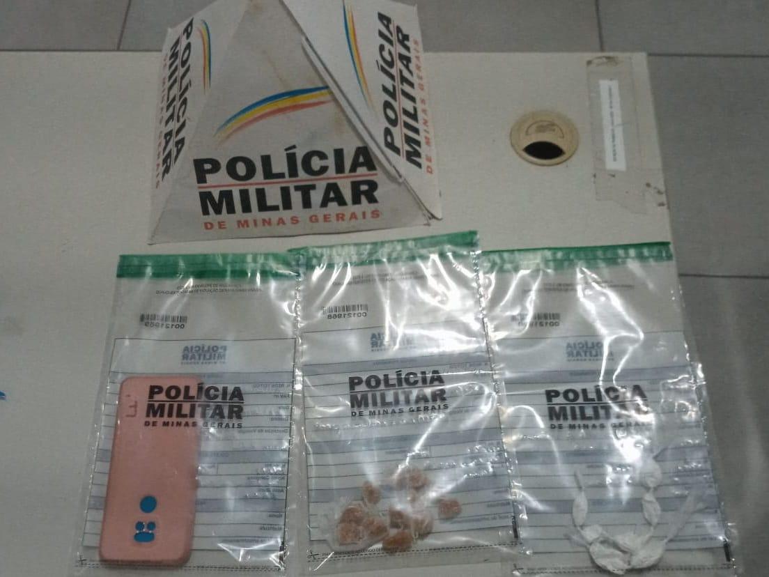 Roubo em usina, foragido preso e casal flagrado com drogas marcam terça-feira na região de Barbacena