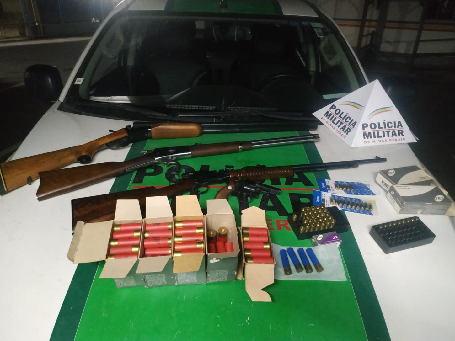 Tráfico, arsenal ilegal e prisão em São João del-Rei: PM Ambiental desmonta esquema com drogas e armas de uso restrito