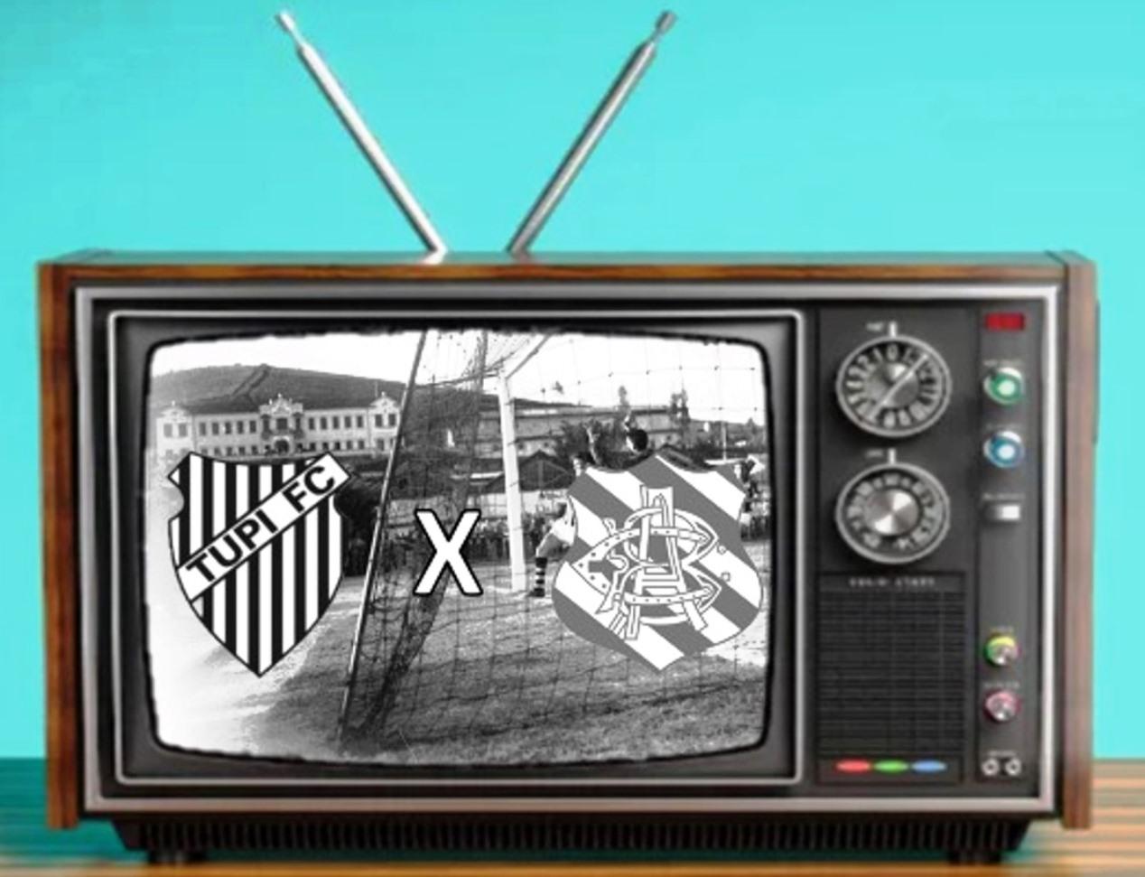 A primeira transmissão na TV