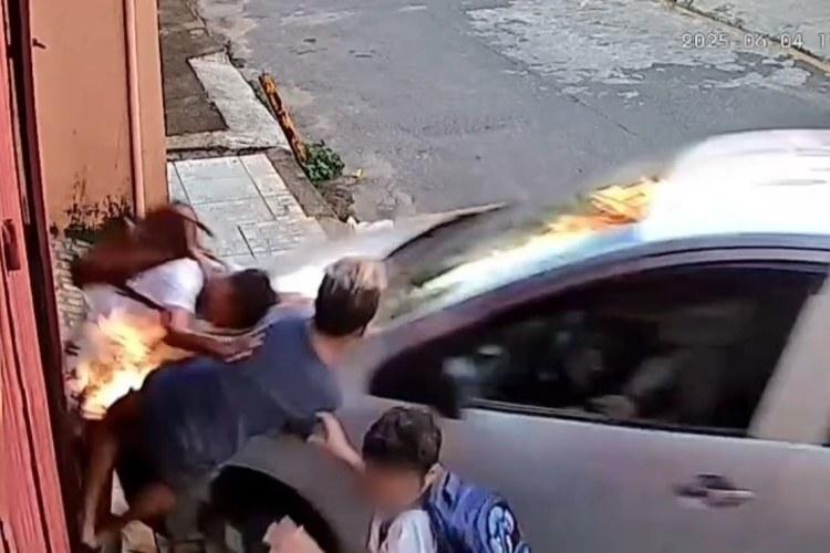Carro desgovernado atropela duas crianças em Muriaé; motorista bêbado é preso em flagrante