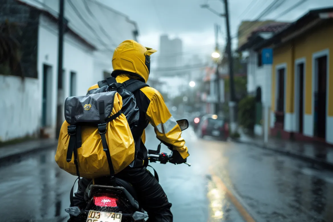 Clientes preferem ficar em casa no frio e pedidos por delivery aumentam