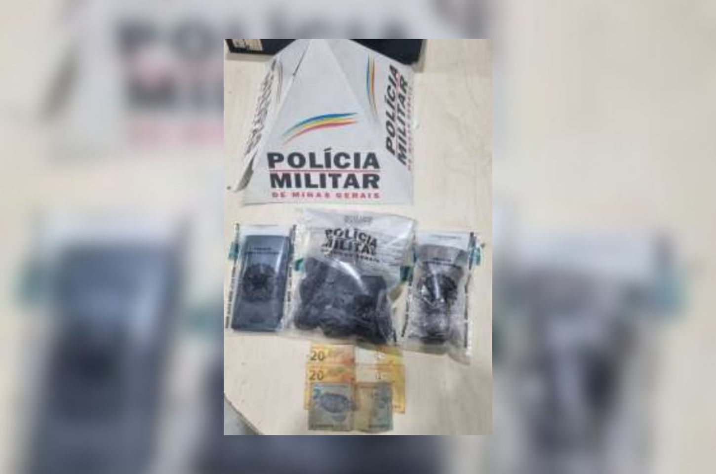 Flagrantes no Campo das Vertentes: tráfico em São João del-Rei e foragido preso em Lagoa Dourada