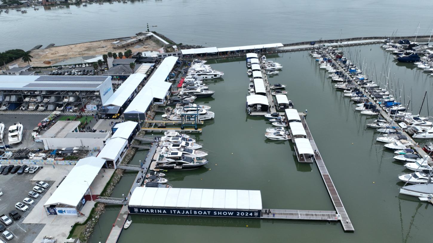 Marina Itajaí Boat Show reúne principais estaleiros do país entre os dias 3 e 6 de julho