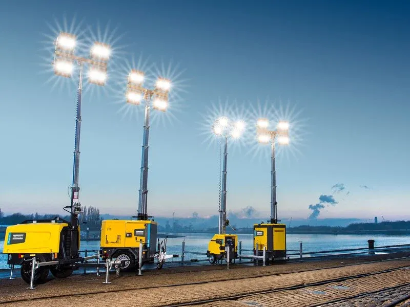 Empresa de torre de iluminação: tecnologia e inovação para obras