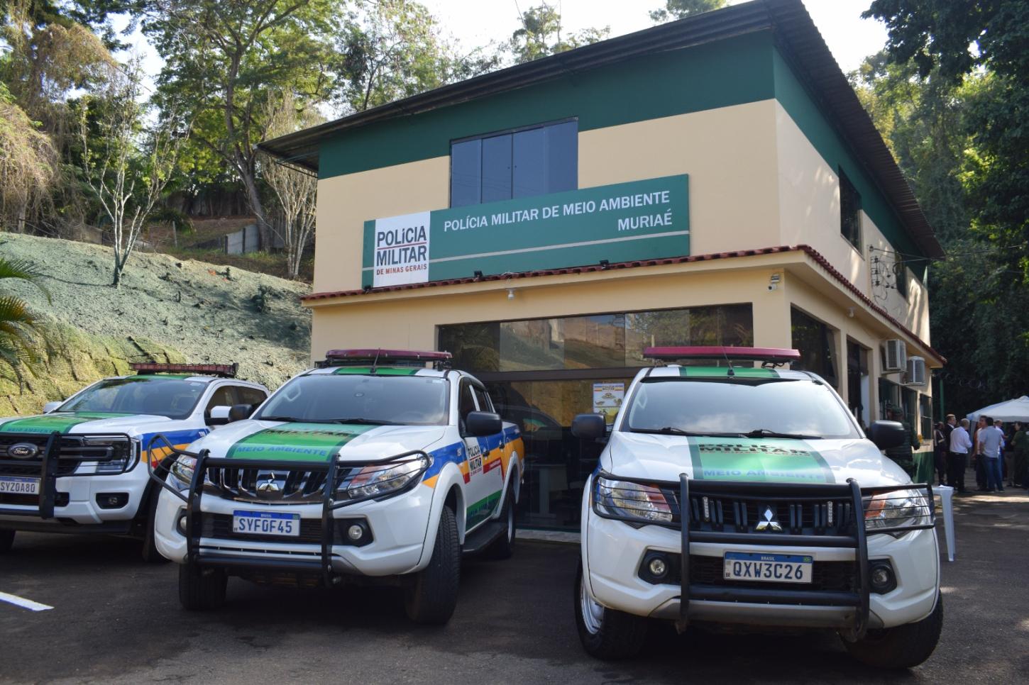 Muriaé entrega sede revitalizada do Grupamento de Meio Ambiente