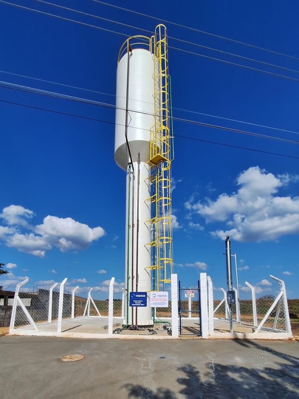 Reservatório da Copasa reforça abastecimento em Visconde