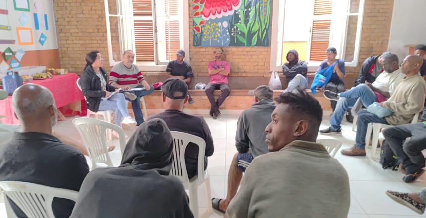 Centro Pop realiza roda de conversa no Dia Nacional de Luta da População em Situação de Rua