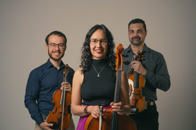 Concerto do Trio Arcos de Minas une música e teatro com recursos de acessibilidade em Juiz de Fora
