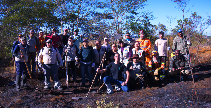 Curso capacita brigadistas para prevenção de incêndios florestais em Juiz de Fora