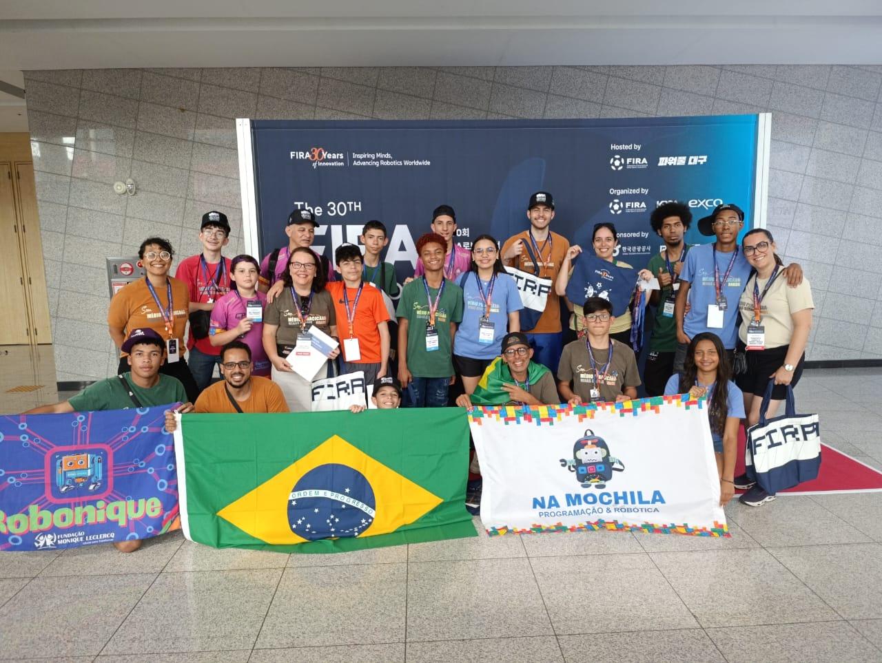Estudantes mineiros conquistam 2º lugar mundial em robótica