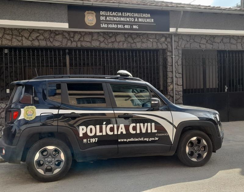 Homem é preso pela Polícia Civil por agressões contra companheira em São João del-Rei