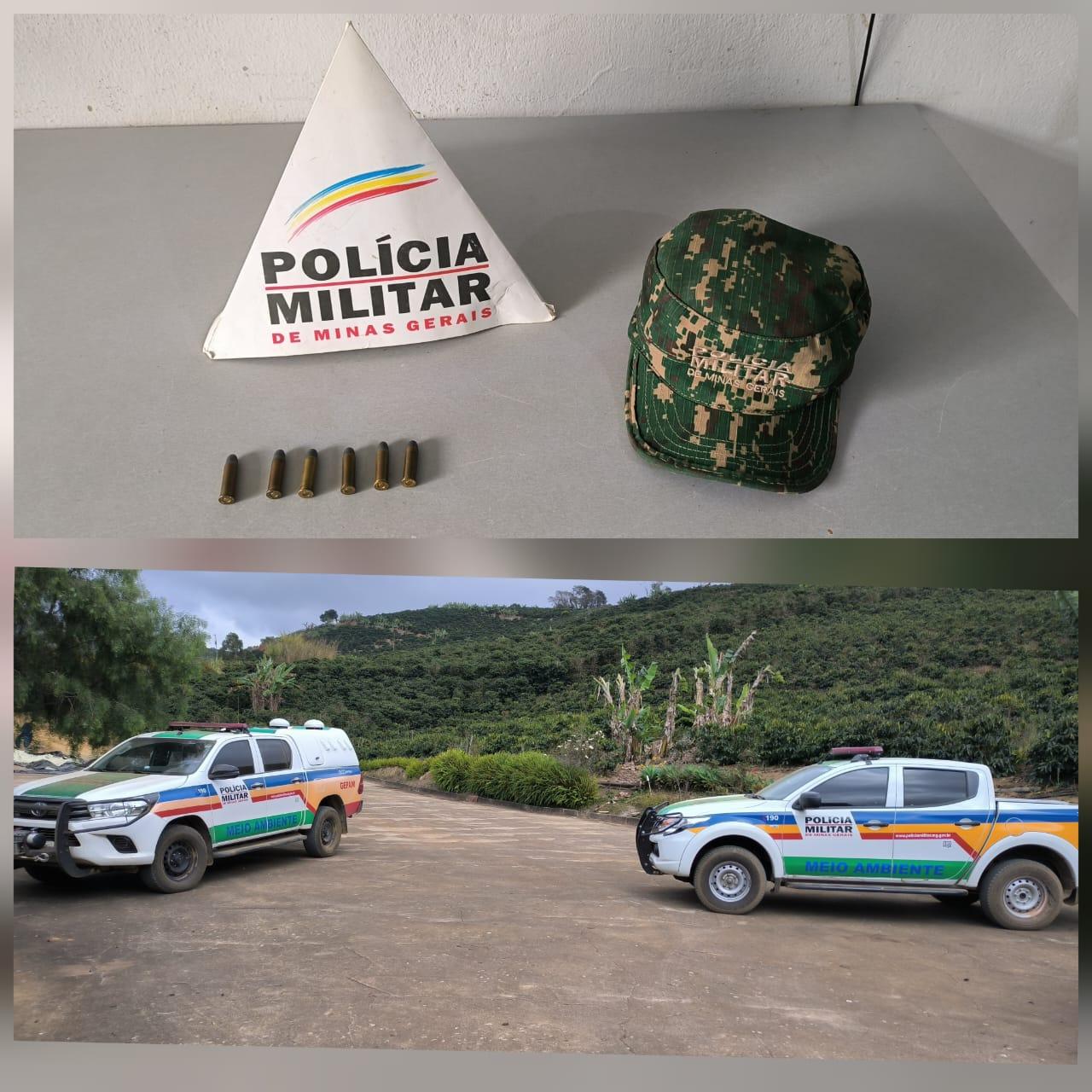 Idoso é preso em Divino por posse ilegal de munição calibre .38