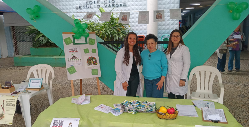Juiz de Fora promove exposição educativa sobre os malefícios do tabagismo no Dia Nacional de Combate ao Fumo