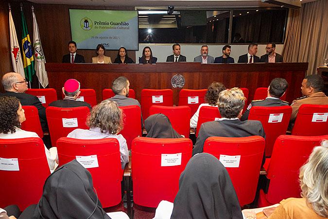 MPMG entrega 1ª edição do prêmio Guardião do Patrimônio Cultural em Minas Gerais
