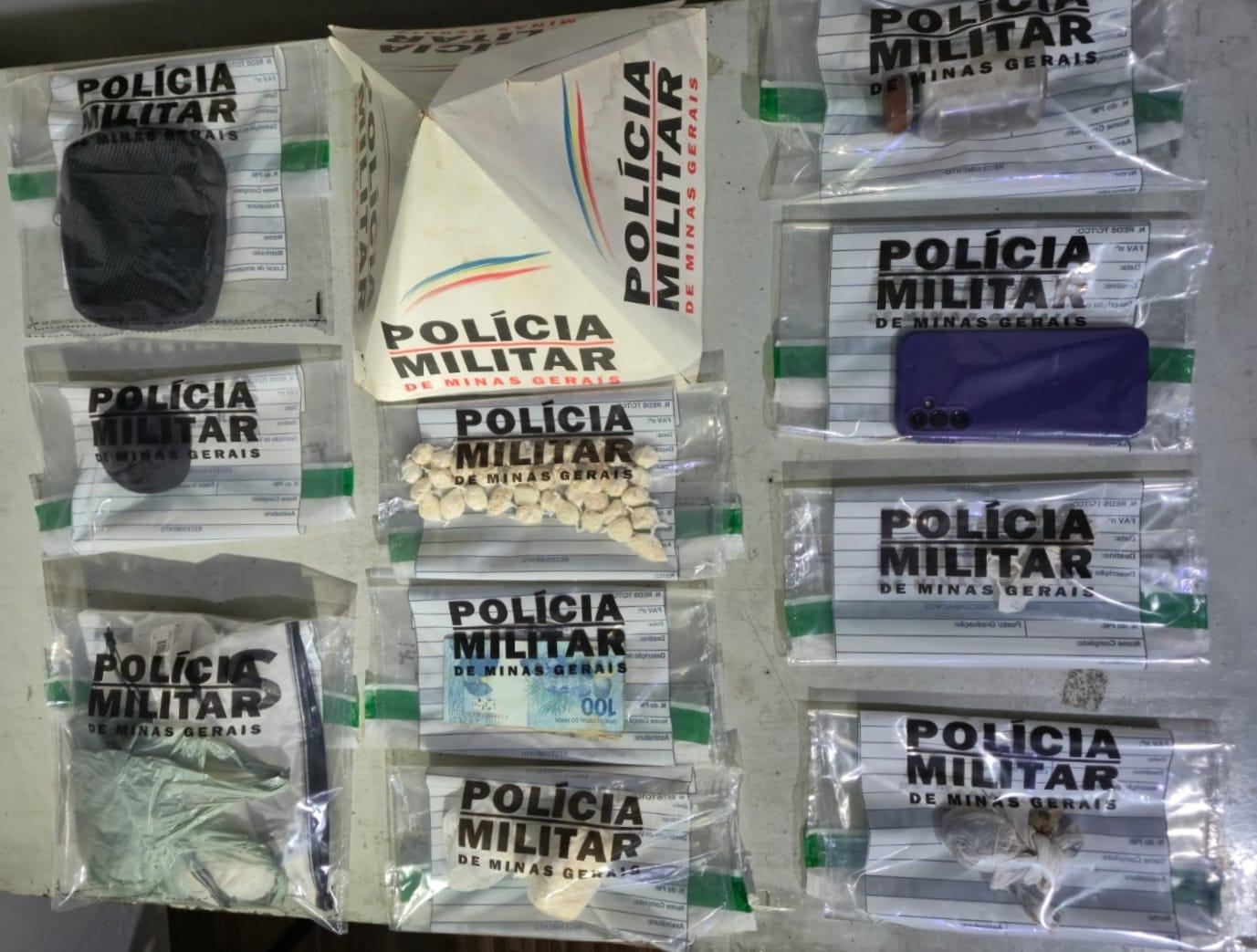 Operações da PM prendem foragidos e desmantelam pontos de tráfico em MG