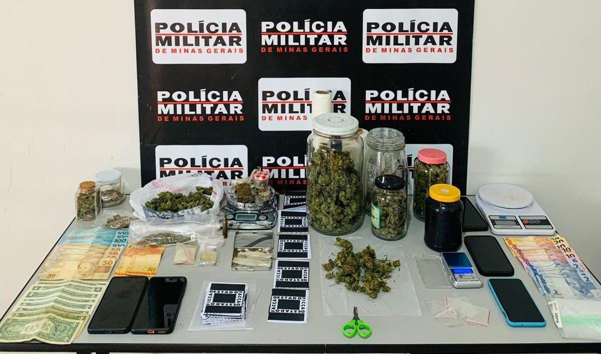 Polícia Militar prende homem por tráfico de drogas na zona rural de Rio Pomba e Silveirânia
