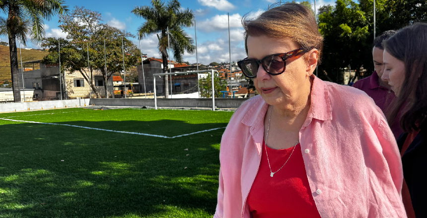 Prefeita Margarida Salomão acompanha obras na Zona Norte de Juiz de Fora