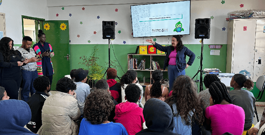Alunos da E.M. Prof. Augusto Gotardelo participam do projeto “Guardiões da Mata” no Mês da Árvore