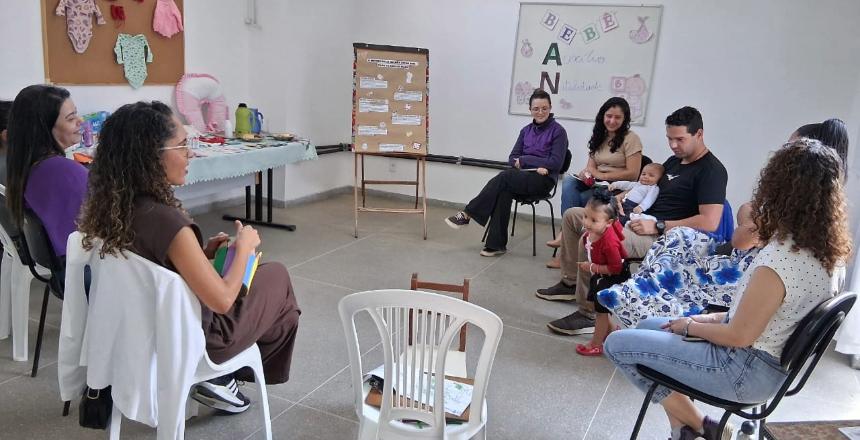 CRAS Nordeste promove ação com famílias beneficiárias do auxílio-natalidade