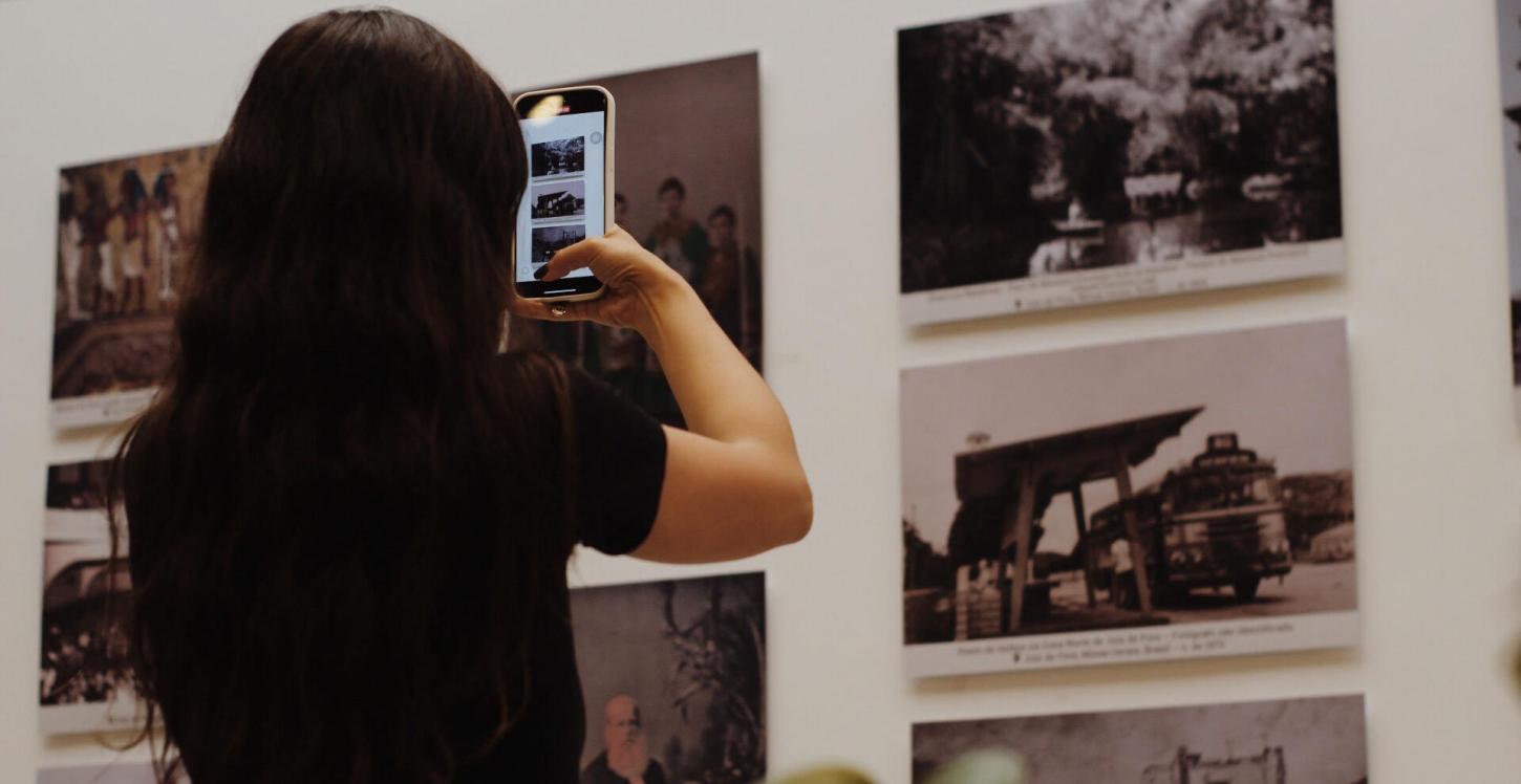 Exposição celebra 180 anos da fotografia em Minas Gerais no Shopping Jardim Norte