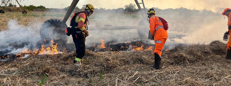 João Pinheiro recebe reforço do Corpo de Bombeiros