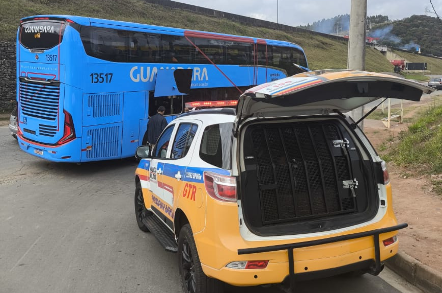 Passageiro de ônibus é preso em Barbacena por dívida de pensão alimentícia