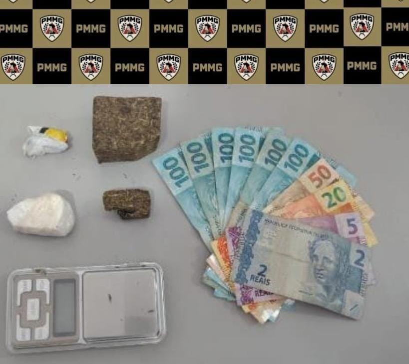 Polícia Militar prende suspeitos por tráfico de drogas em Ubá