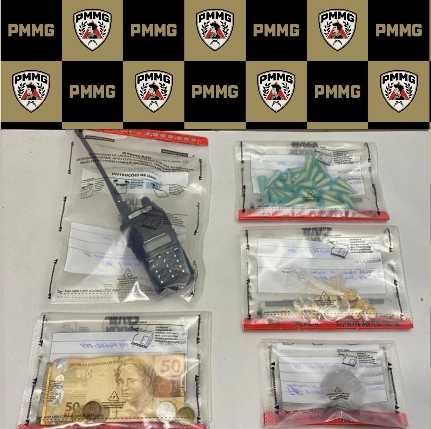 Polícia Militar prende traficante em Ubá, registra roubo de motocicleta em Visconde do Rio Branco e captura foragidos na Zona da Mata