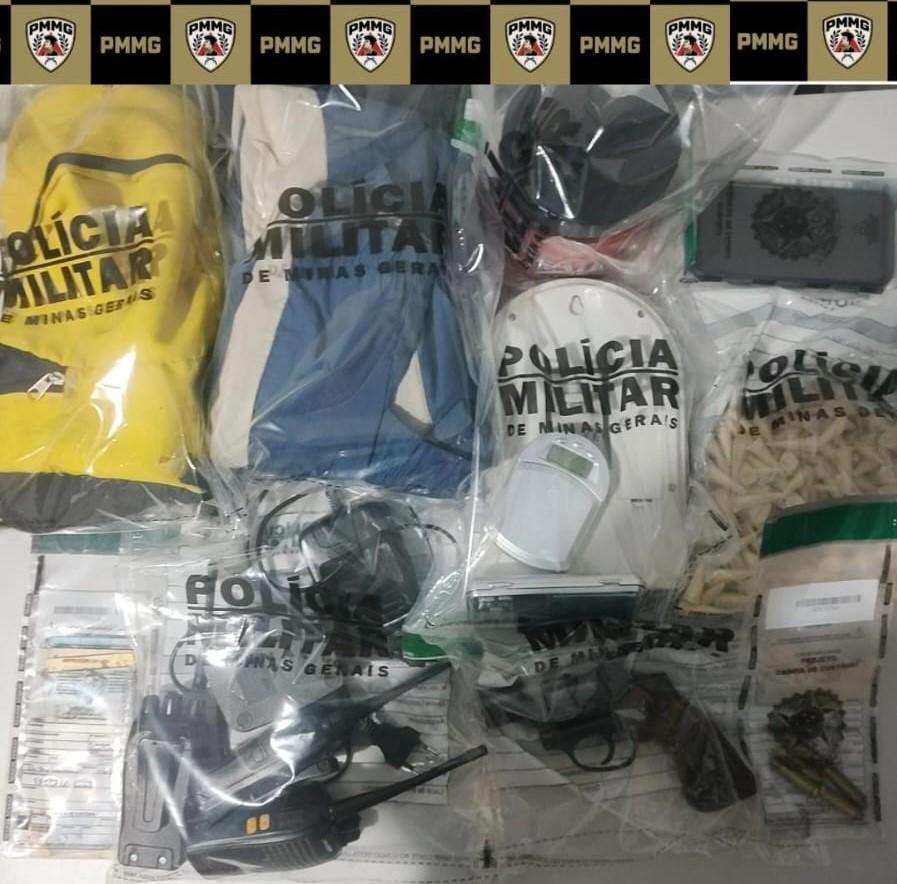 Polícia Militar realiza prisões por tráfico de drogas e posse de arma em Tocantins e Ubá