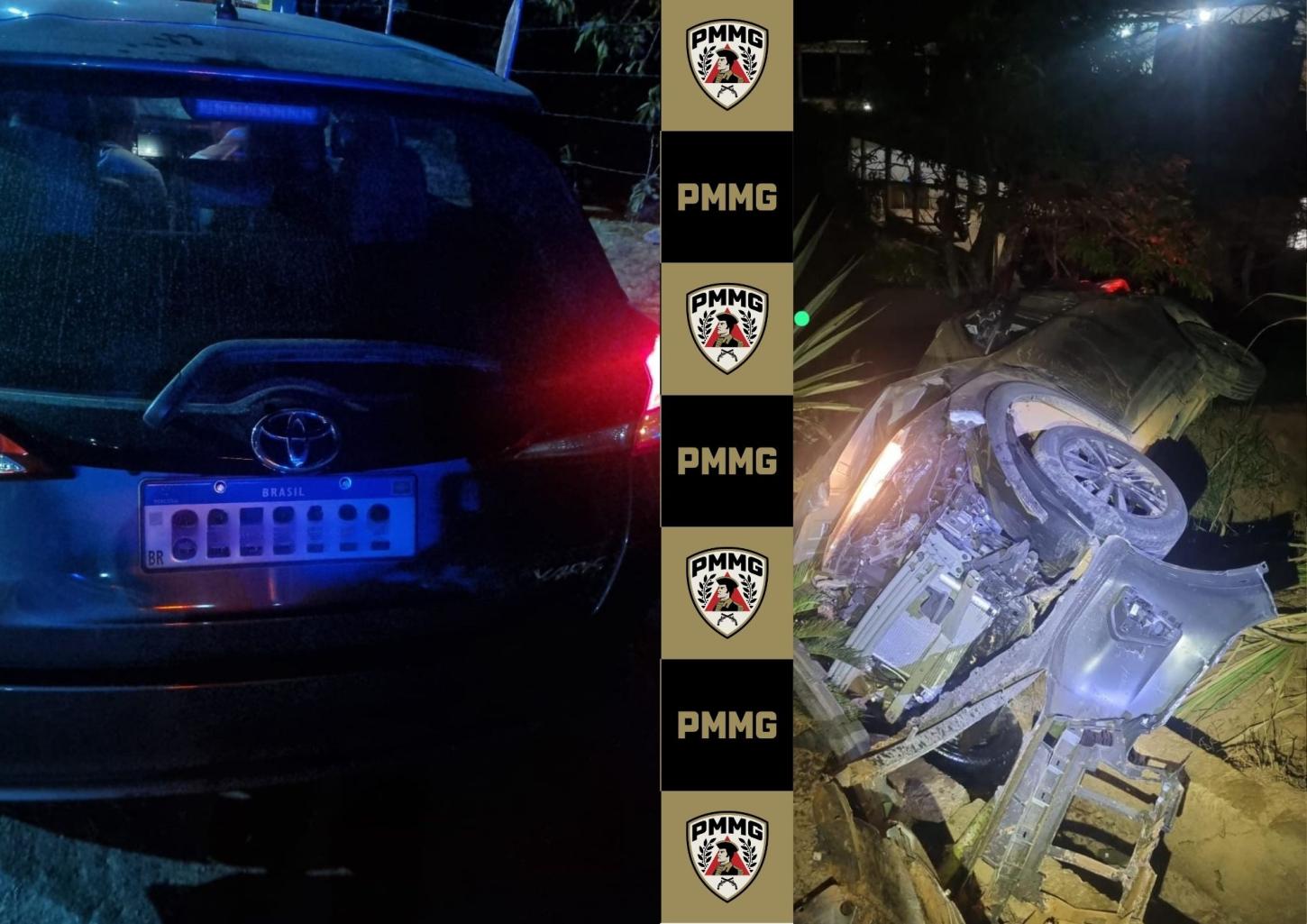 Polícia Militar apreende veículo clonado usado em crimes violentos em Ubá e região