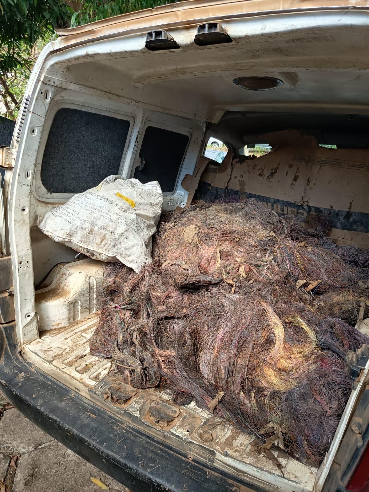 Polícia Civil prende suspeito e apreende 1,5 tonelada de cobre em Juiz de Fora