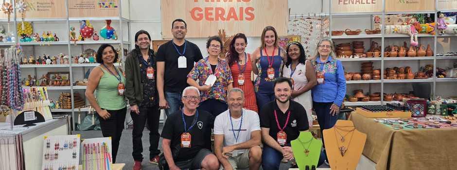 Artesãos mineiros marcam presença na 7ª edição da Fenacce em Fortaleza