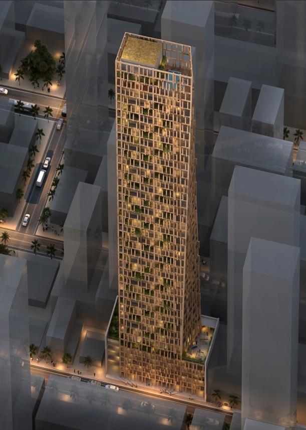 Primeiro “edifício-árvore” do Brasil é reconhecido nos EUA em um dos prêmios de arquitetura mais importantes do mundo