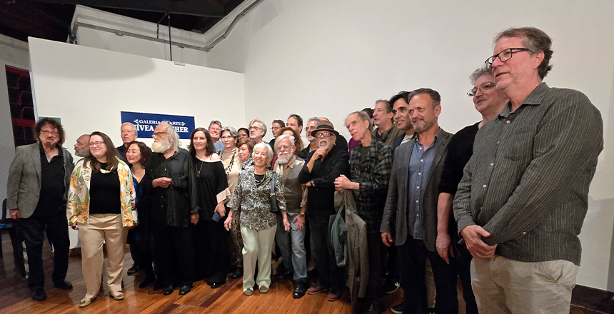Sucesso marca noite de abertura da exposição “gerAções III” na Galeria Nívea Bracher