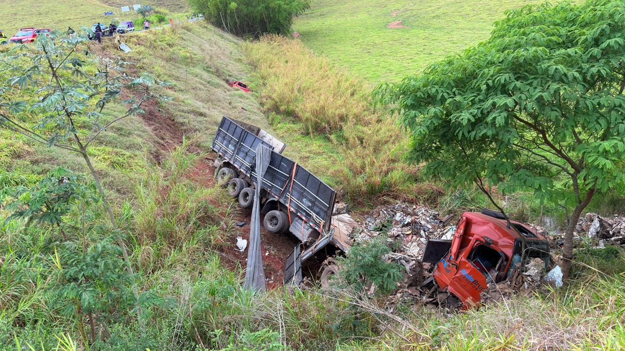 Acidente na BR-267 deixa motorista morto em Argirita