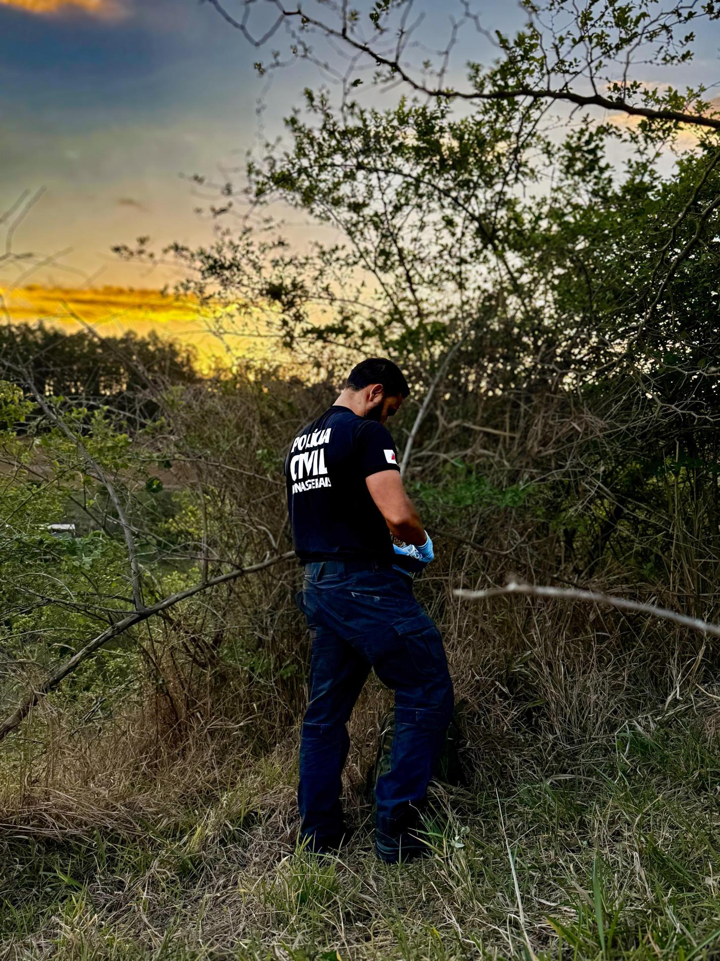 Corpo de adolescente desaparecida é encontrado em área rural de Rodeiro; suspeito está preso