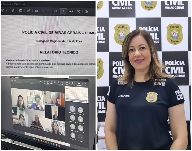 Delegada da PCMG destaca capacitação contra violência de gênero